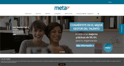 Desktop Screenshot of meta4.com.ar